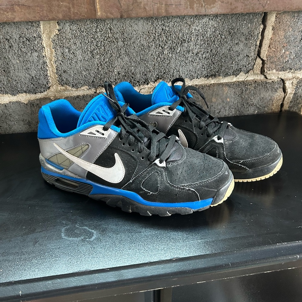 Nike Air Trainer Classic Blue/Black 488059-010 Mens Size 10